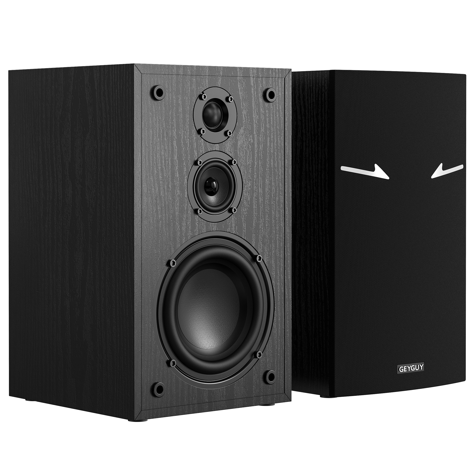 3-way Home Theater Passive  Bookshelf Speakers. - 