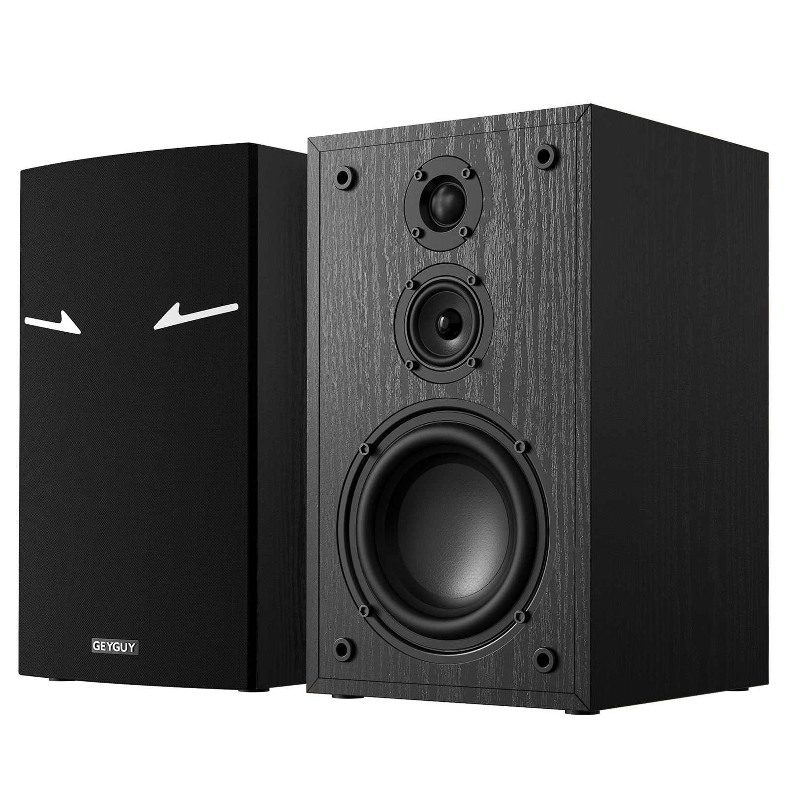 3-way Home Theater Passive  Bookshelf Speakers. - 